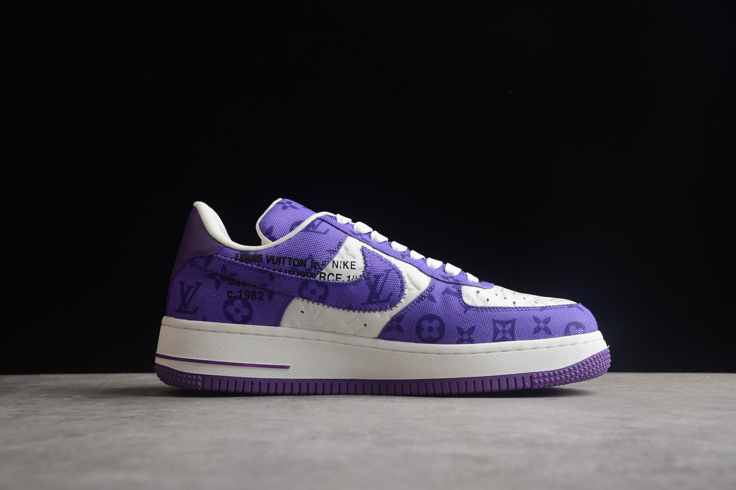 Louis Vuitton x Nike Air Force 1'07 LV8 Low Lila