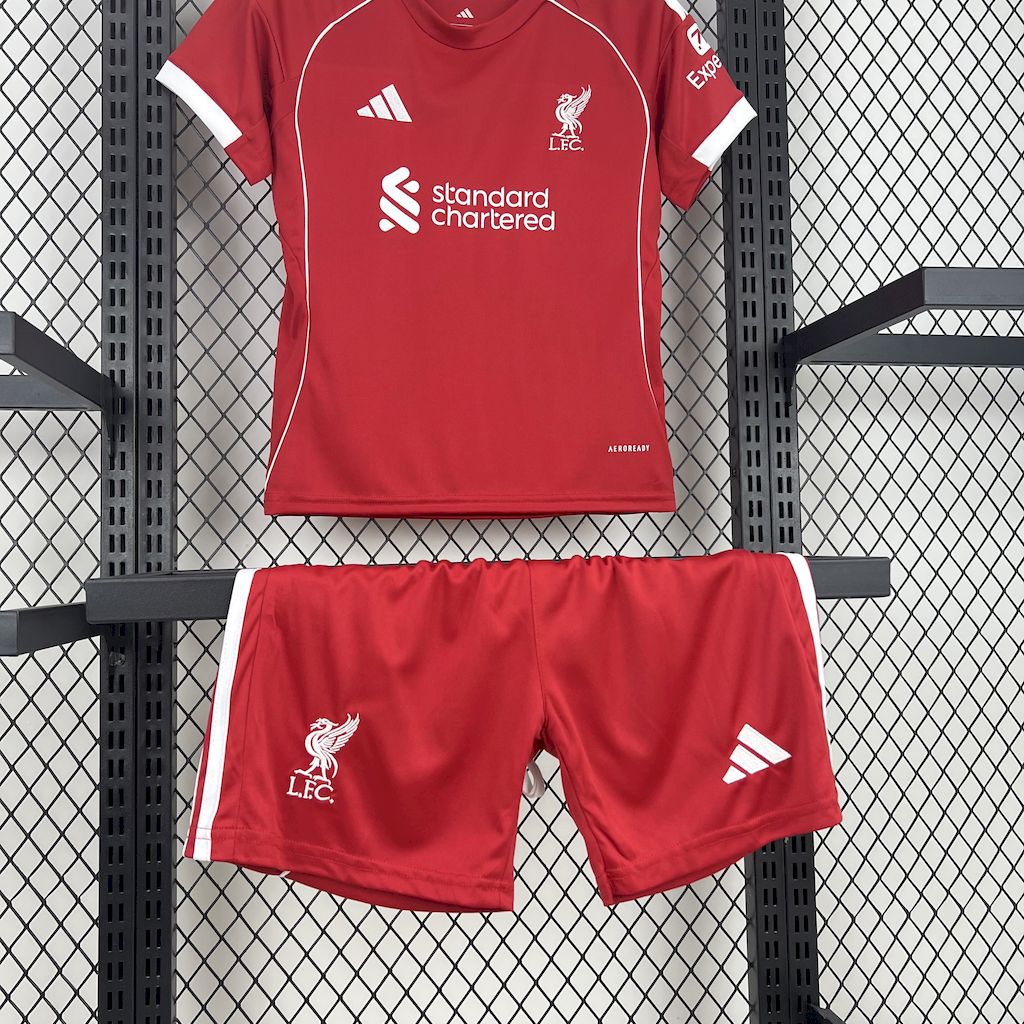 Liverpool 2025/26 Home Kids Version