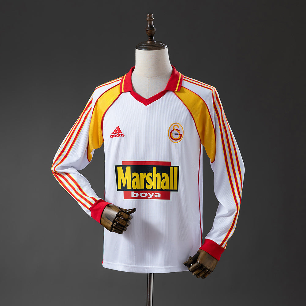 Galatasaray retro 1999/00 Away Manga Larga Fan Version