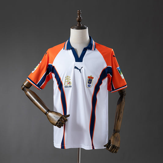 Real Oviedo retro 2001 Away Fan Version