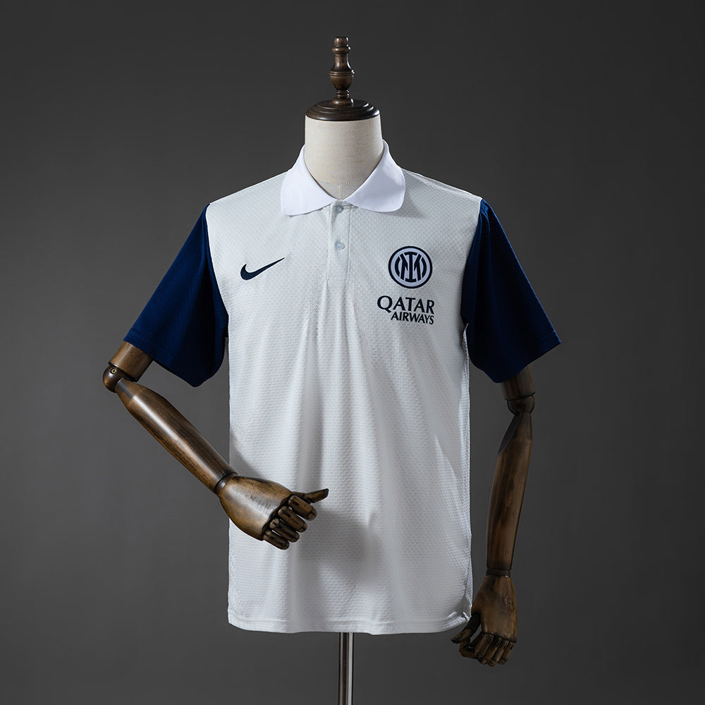 Inter Milan 2025/26 Polo Beige