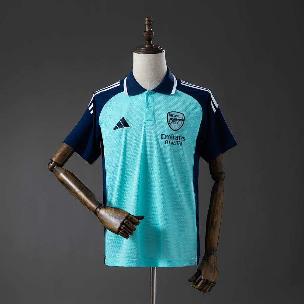 Arsenal 2025/26 Polo Verde Claro