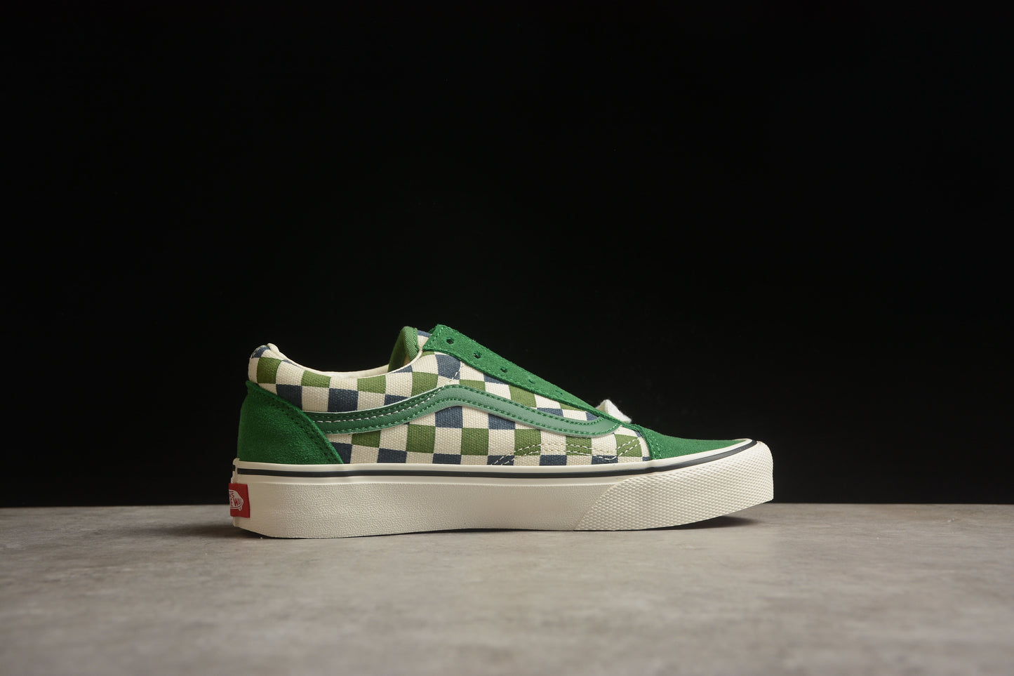 Vans Old Skool Verde cuadrito