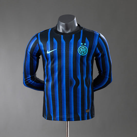 Inter de Milán 2025/26 Home Manga Larga Player Version
