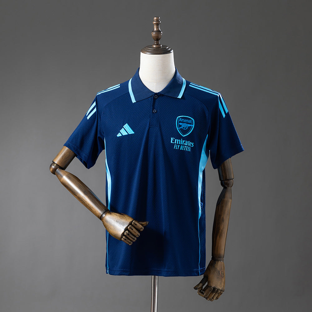 Arsenal 2025/26 Polo Azul Marino