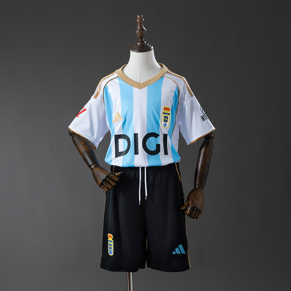 Real Oviedo 2025/26 Third Kids Version