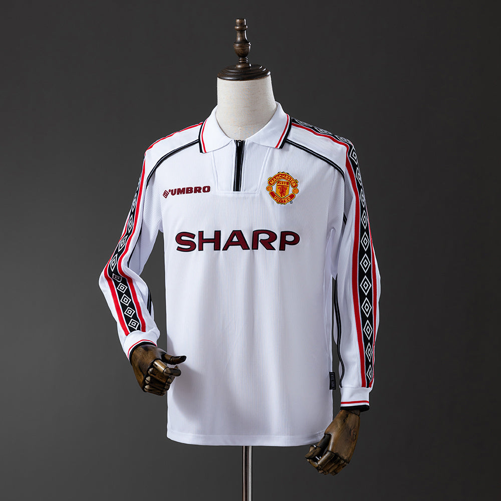 Manchester United retro 1998/99 Away Manga Larga