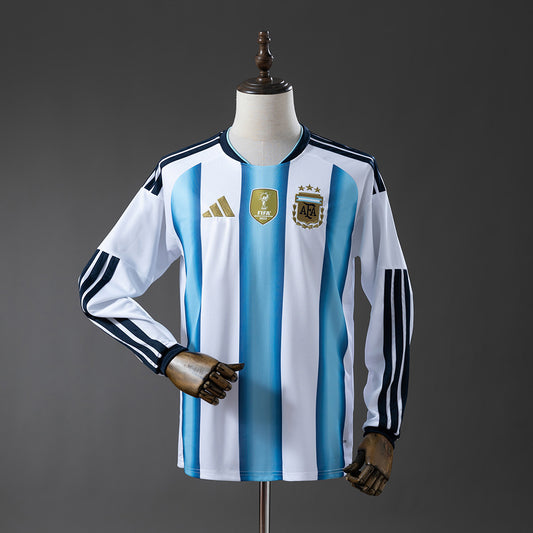 Argentina 2026 Home Manga Larga Fan Version