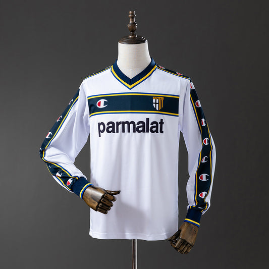 Parma Calcio retro 2002/03 Away Manga Larga
