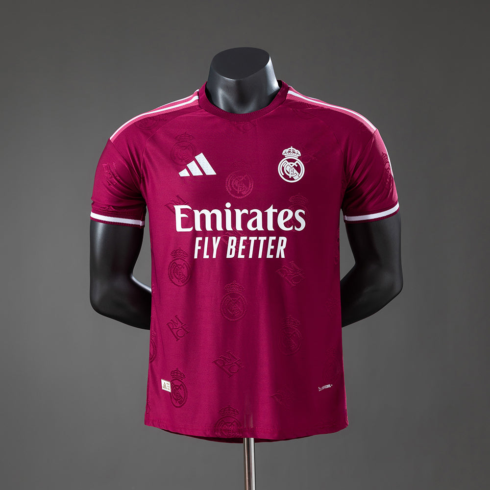 Real Madrid 2026/27 Special Edition Player Version Granate