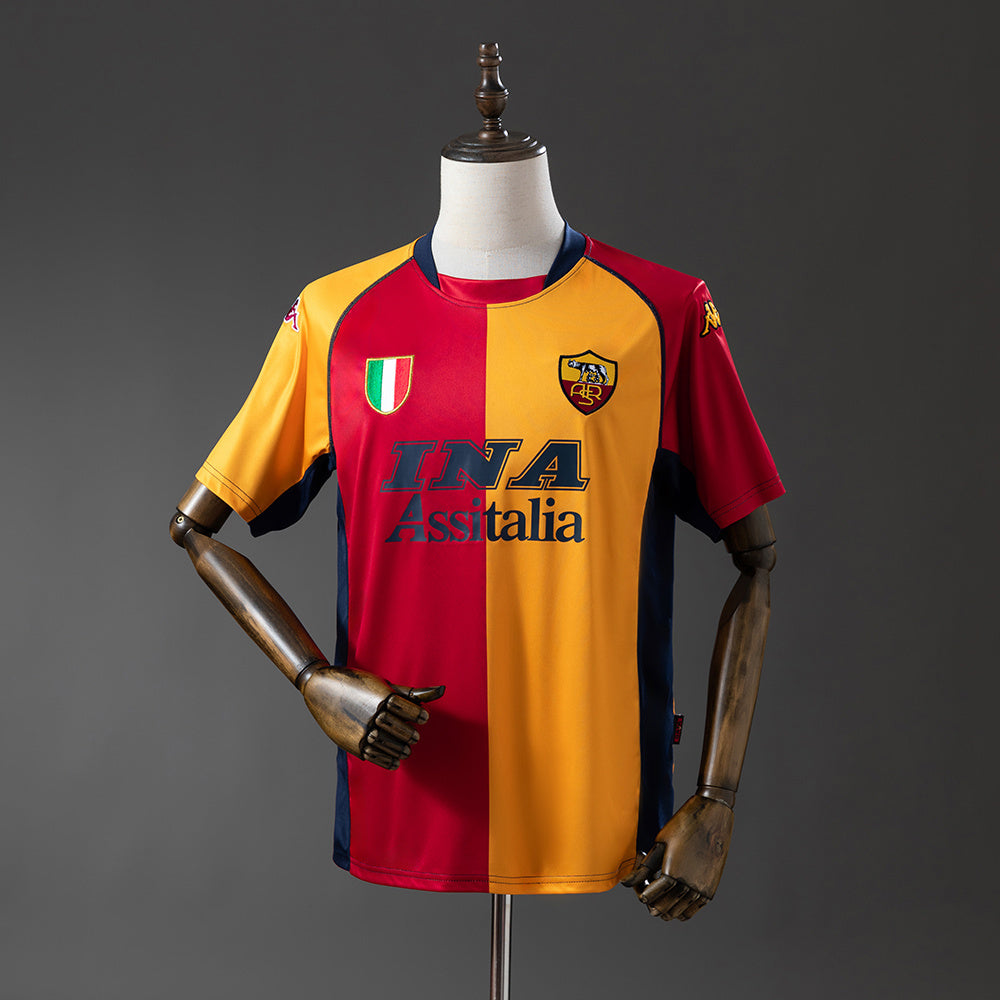 AS Roma retro 2001/02 Champion Fan Version