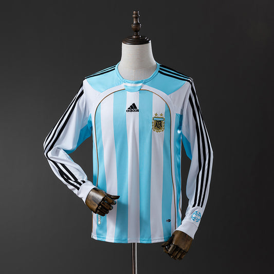 Argentina retro 2006 Home Manga Larga
