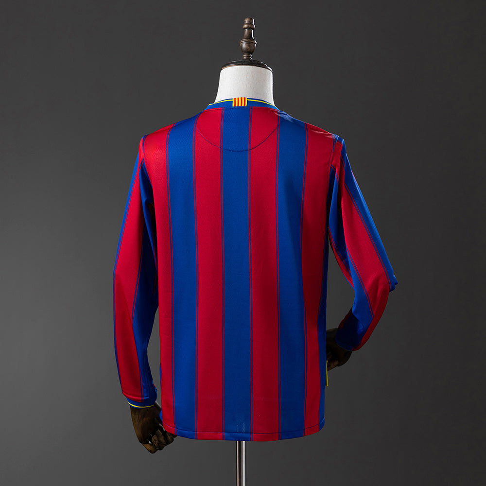 Fútbol Club Barcelona retro 2009/10 Home Manga Larga