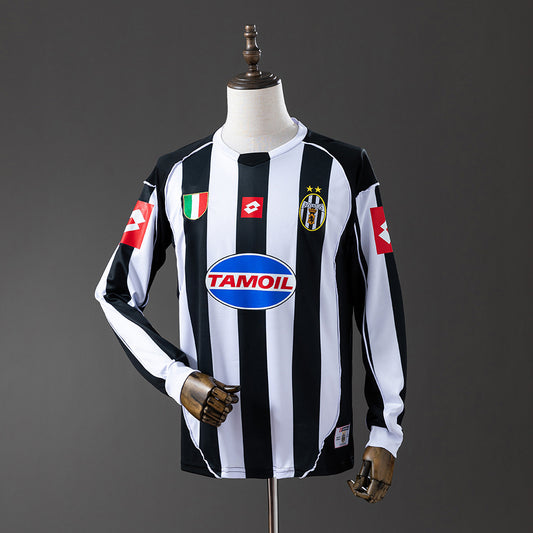 Juventus retro 2002/03 Home Manga Larga