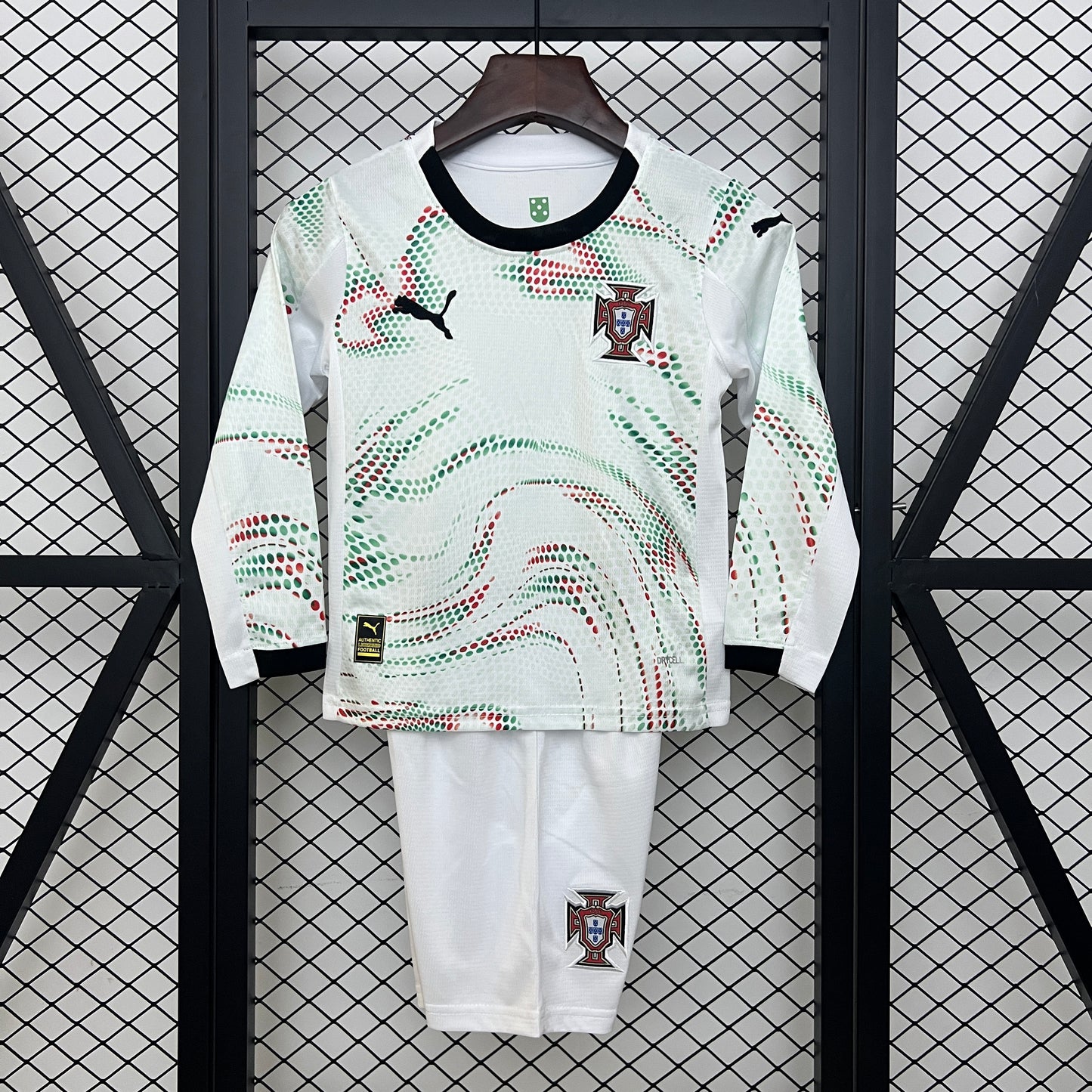 Portugal 2025/26 Away Kids Version - Manga Larga