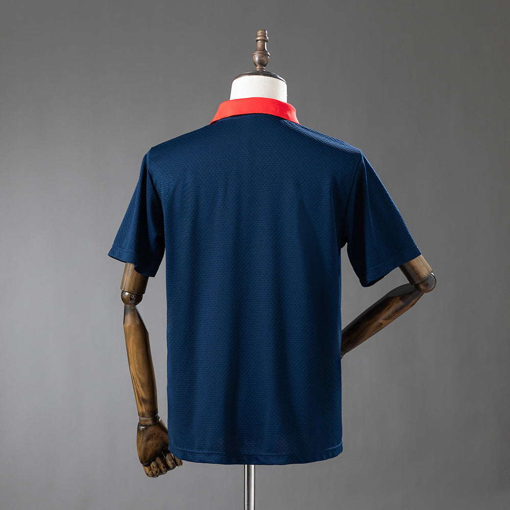 PSG 2025/26 Polo Cyan