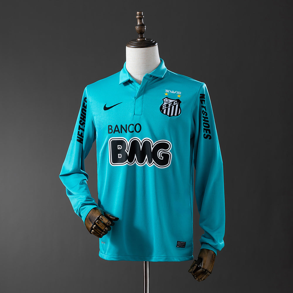 Santos de Brasil retro 2012/13 Away Manga Larga