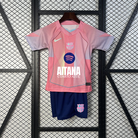 Fútbol Club Barcelona Rosa x Aitana Cruz Azul Kids Version