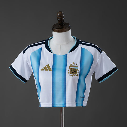 Argentina 2026 Home Crop Top Femenino