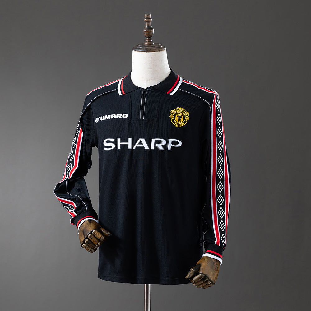 Manchester United retro 1998/99 Away Manga Larga