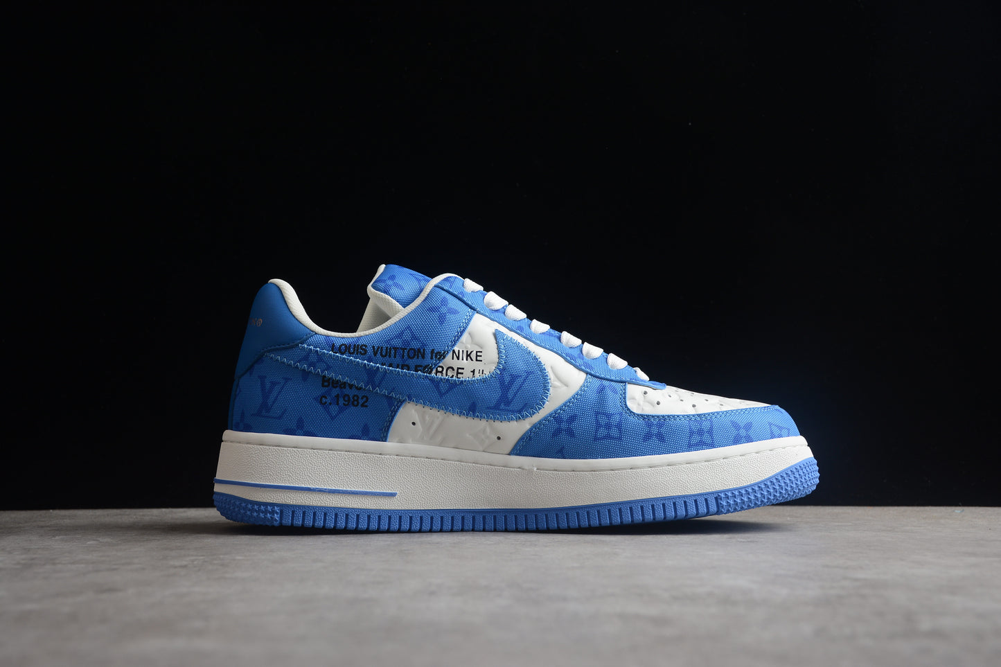 Louis Vuitton x Nike Air Force 1'07 LV8 Low Azul