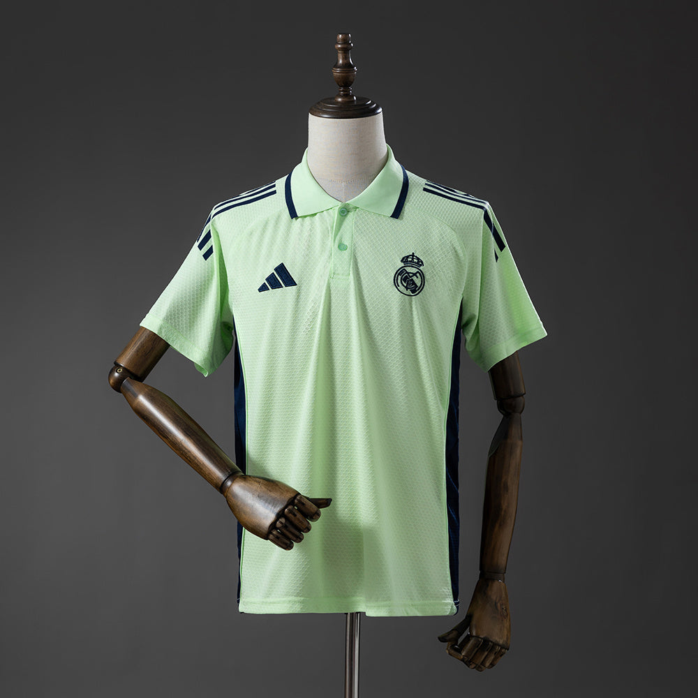 Real Madrid 2025/26 Polo Verde Claro