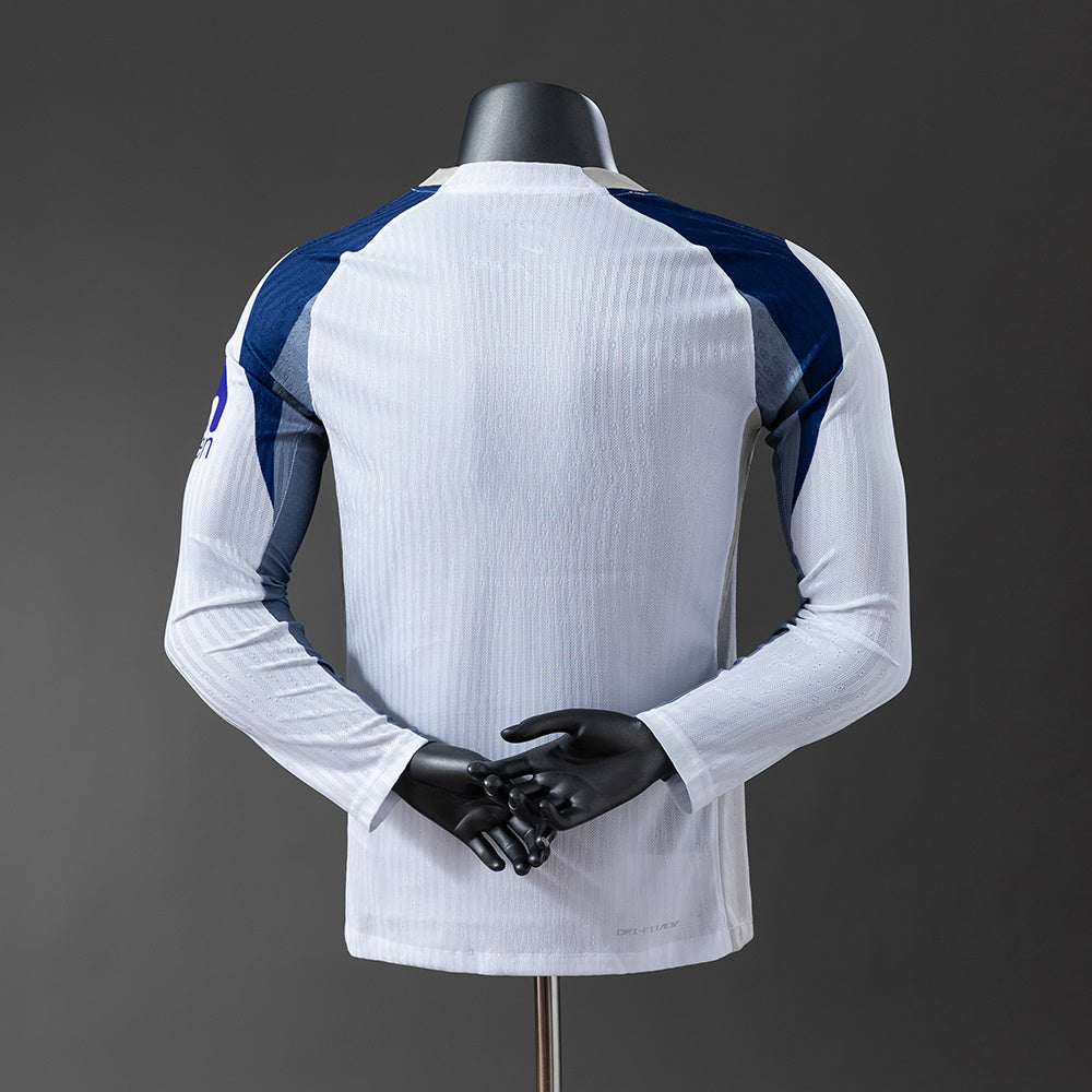 Tottenham Hotspur 2025/26 Home Player Version Manga Larga