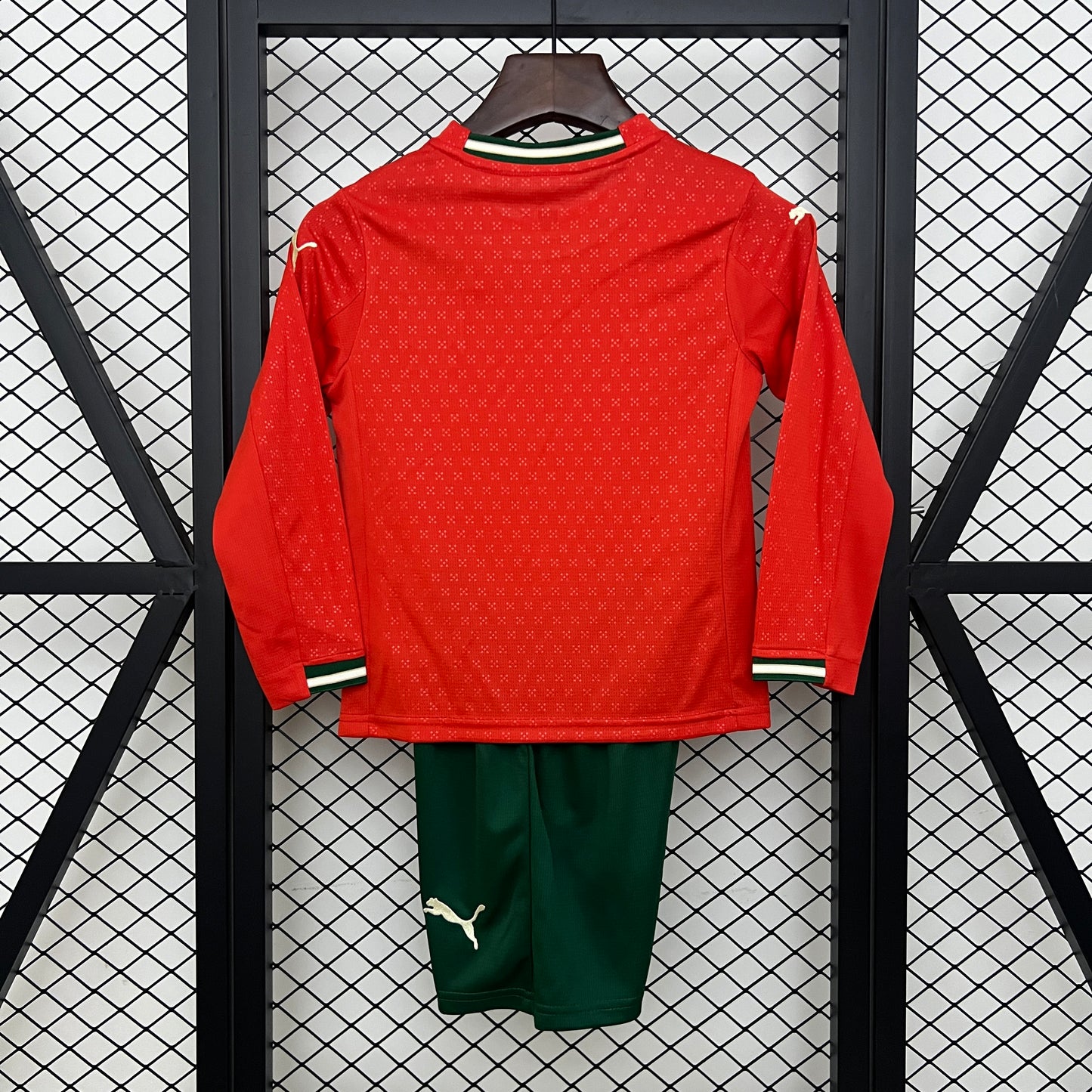 Portugal 2025/26 Home Kids Version - Manga Larga