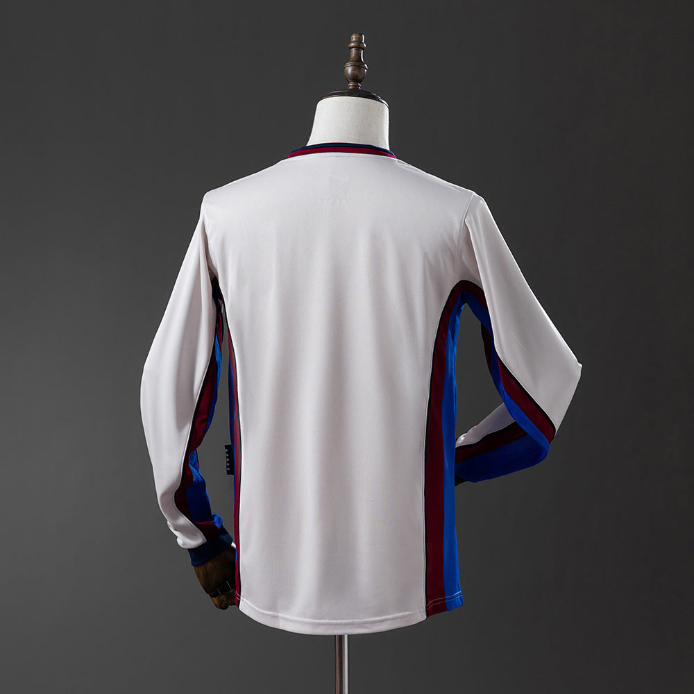 Fútbol Club Barcelona retro 1998/99 Away Manga Larga