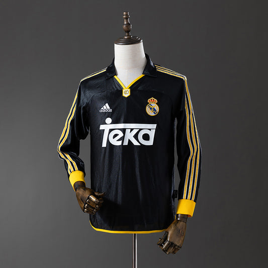 Real Madrid retro 1998/00 Away Manga Larga