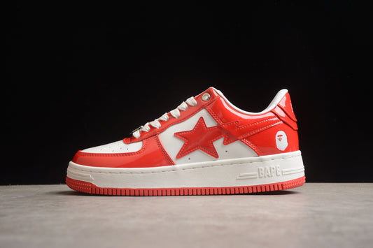 Bape Sta To Low Roja - Blanca
