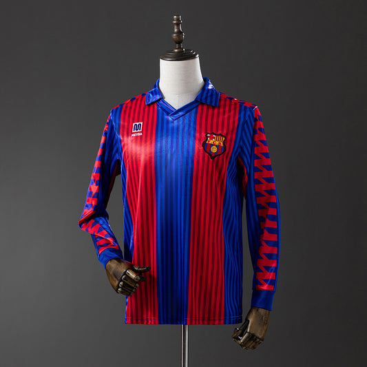 Fútbol Club Barcelona retro 1992 Home Manga Larga