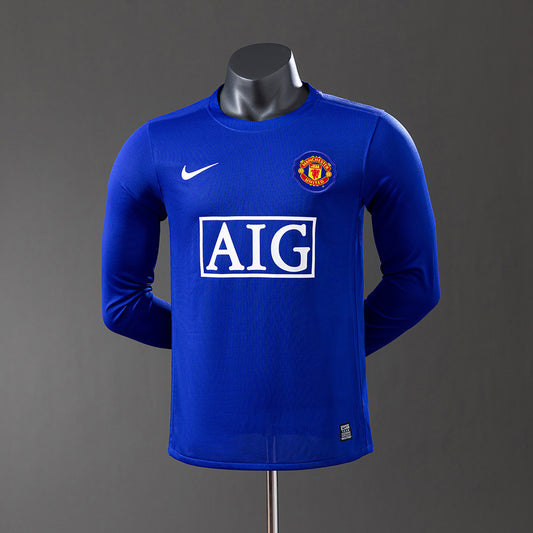 Manchester United retro 2008/09 Third Manga Larga
