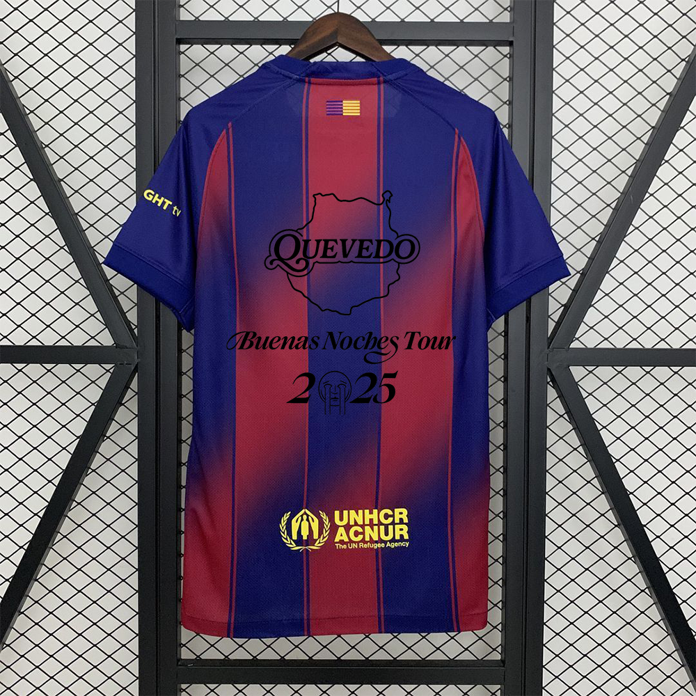 Fútbol Club Barcelona 2025/26 Home x Quevedo Tour 2025