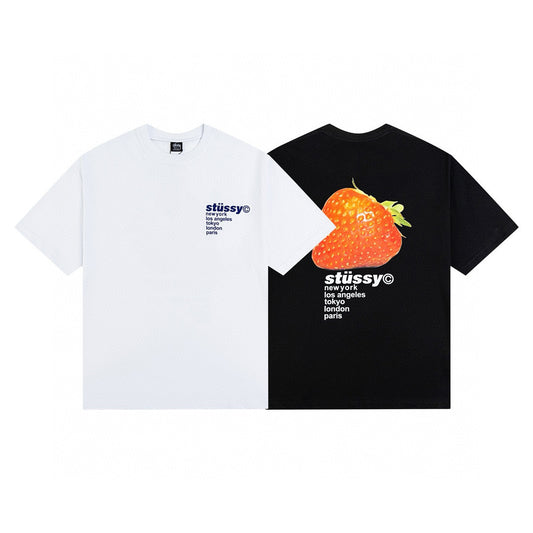 Camiseta Stussy fresa