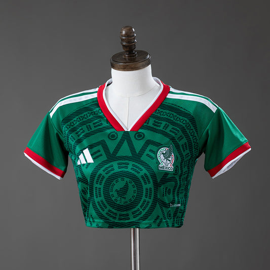 Mexico 2026 Home Crop Top Femenino