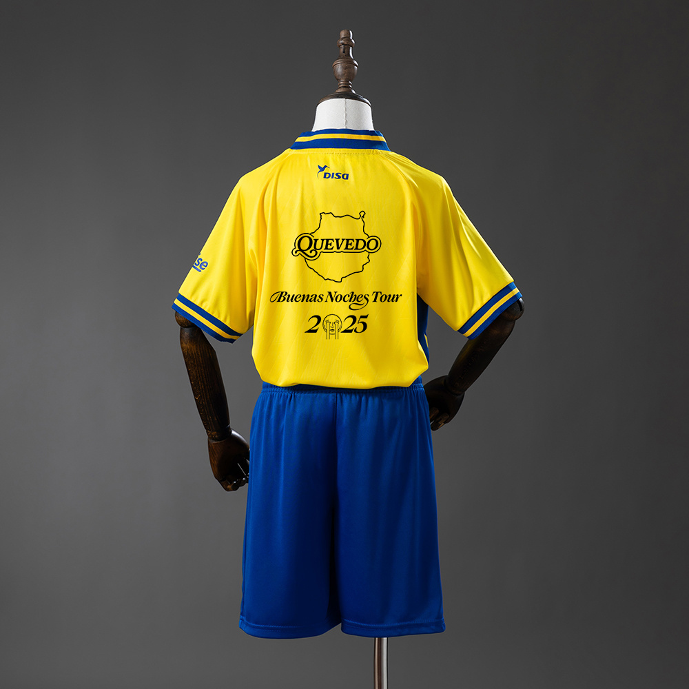 Las Palmas 2025/26 Home x Quevedo Tour 2025 Kids Version