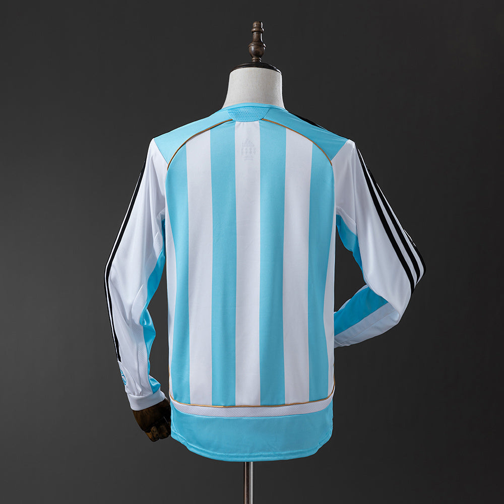 Argentina retro 2006 Home Manga Larga