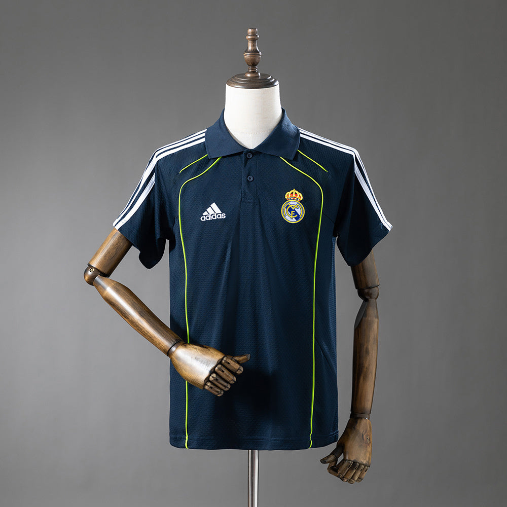 Real Madrid 2025/26 Polo Cyan