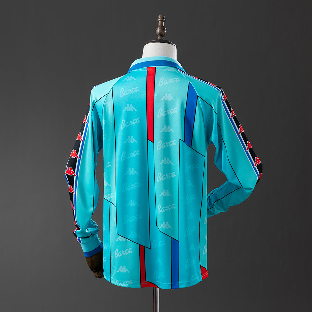 Fútbol Club Barcelona retro 1995/97 Away Manga Larga