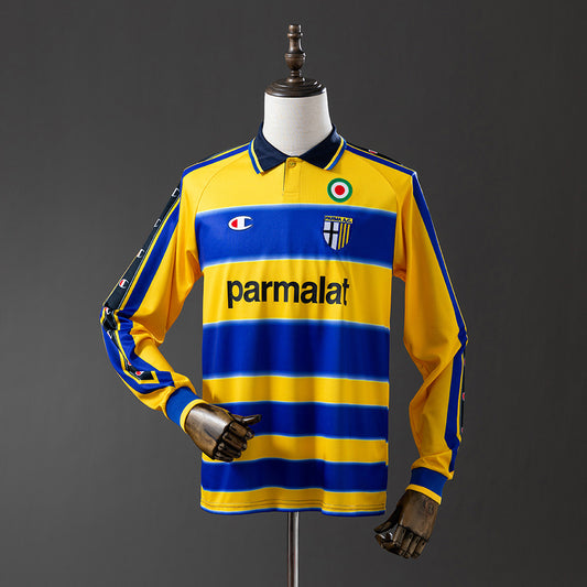 Parma Calcio retro 1999/00 Home Manga Larga