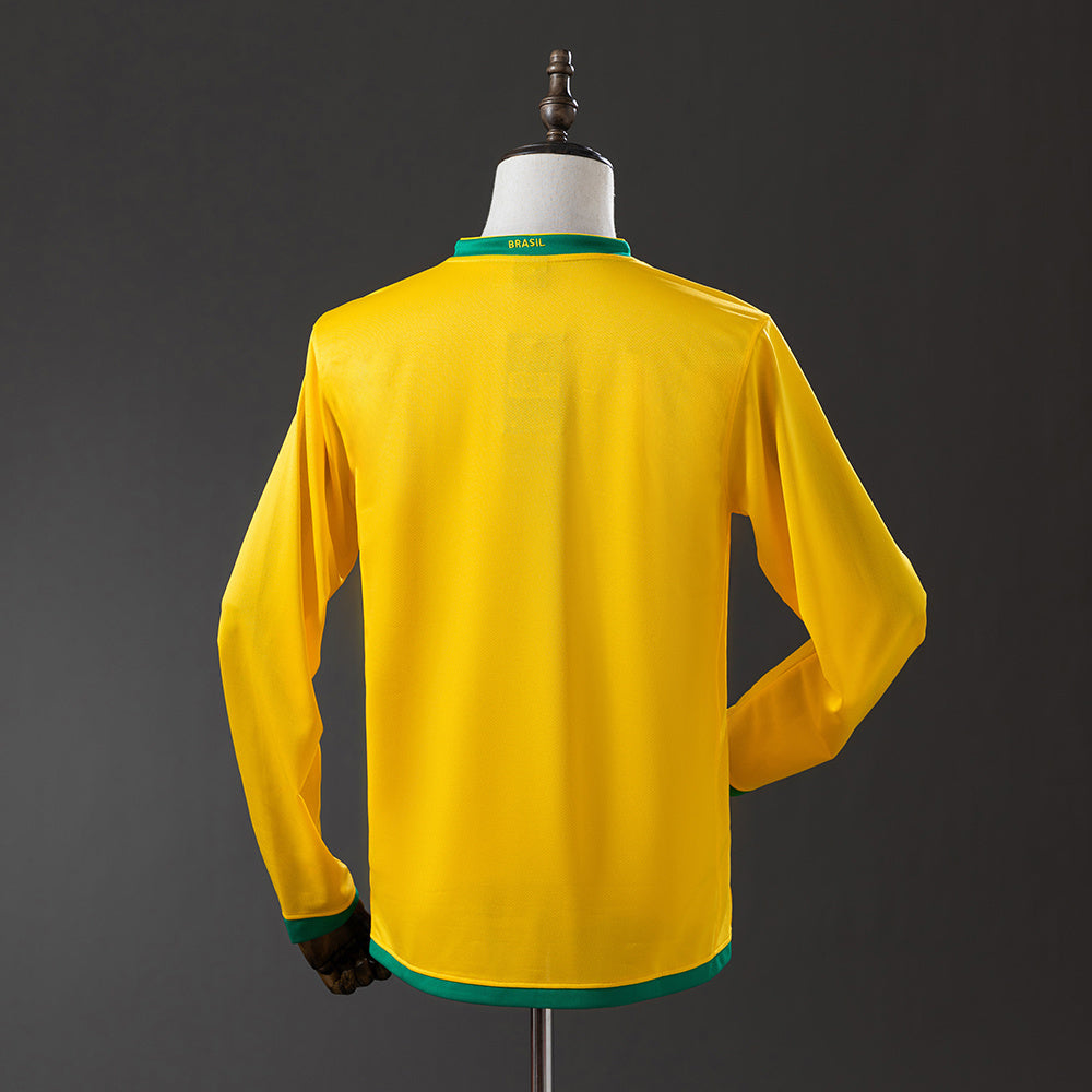 Brasil retro 2006 Home Manga Larga