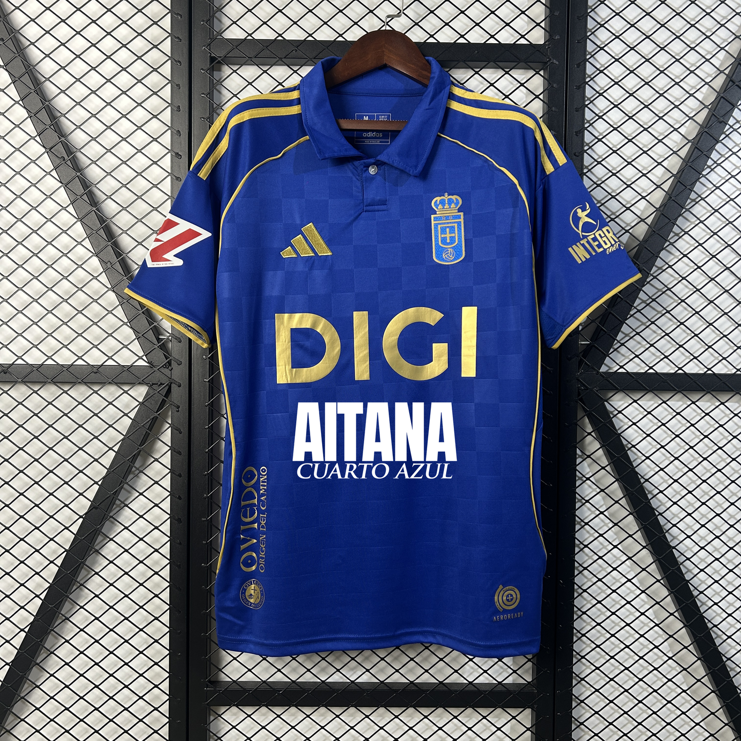 Real Oviedo Home x Aitana Cruz Azul