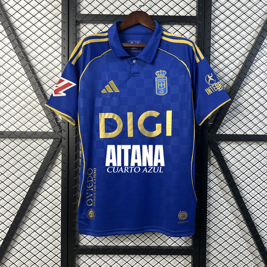 Real Oviedo Home x Aitana Cruz Azul
