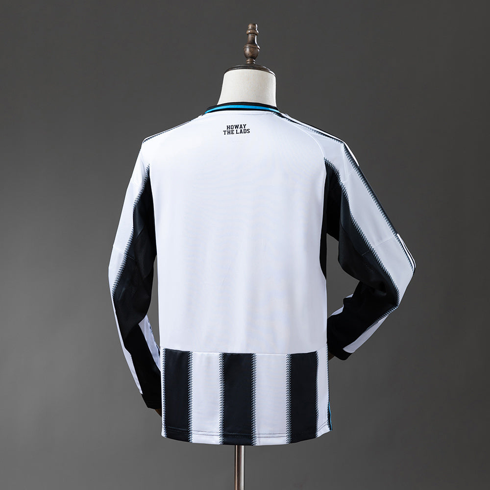 Newcastle United 2025/26 Home Fan Version Manga Larga