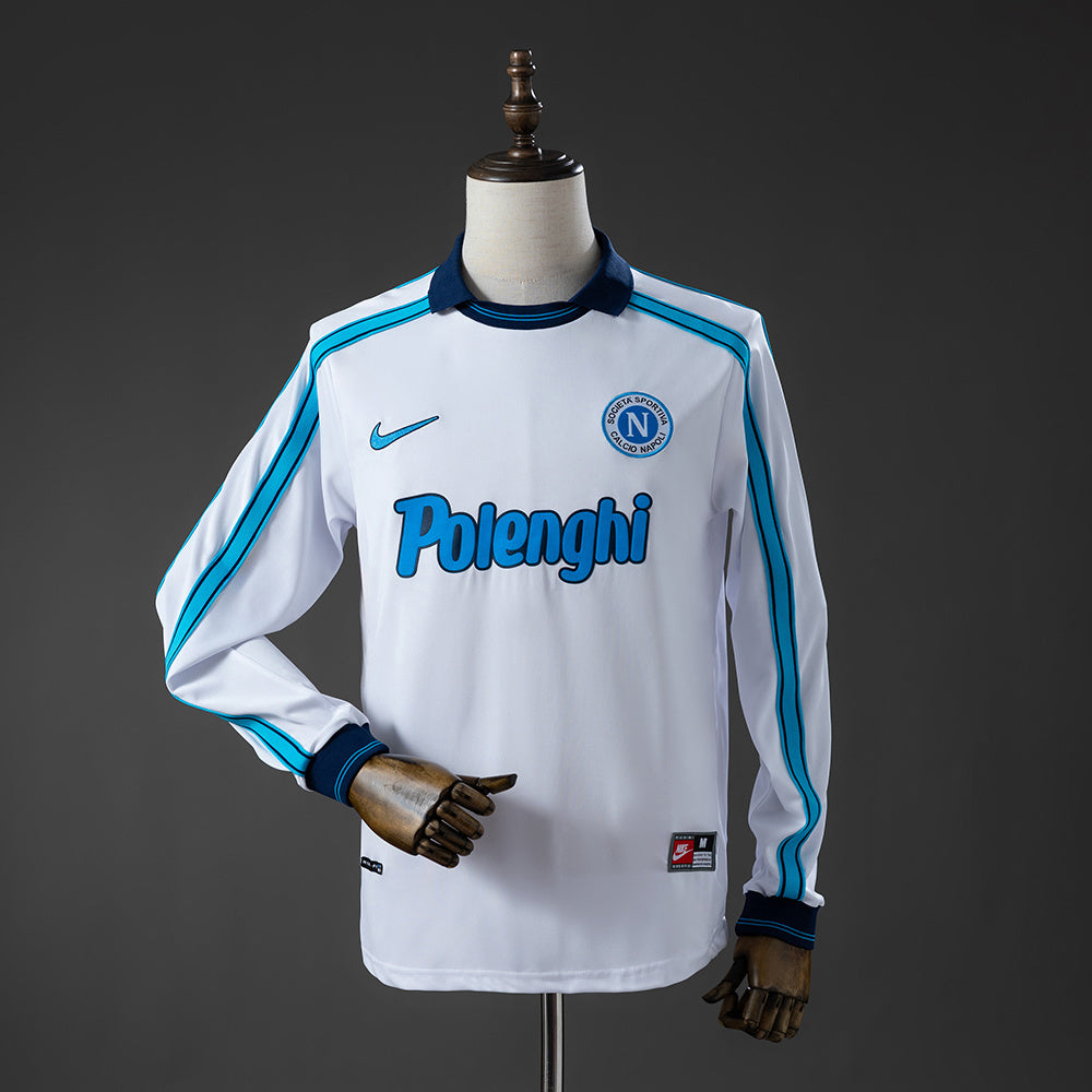 Napoli 1998/99 Away Manga Larga Retro