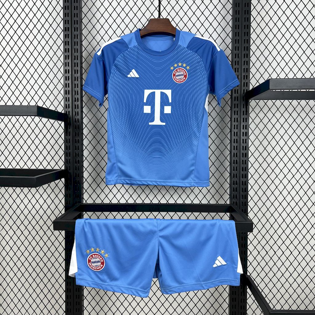 Bayern Munich 2025/26 Kids Version Portero