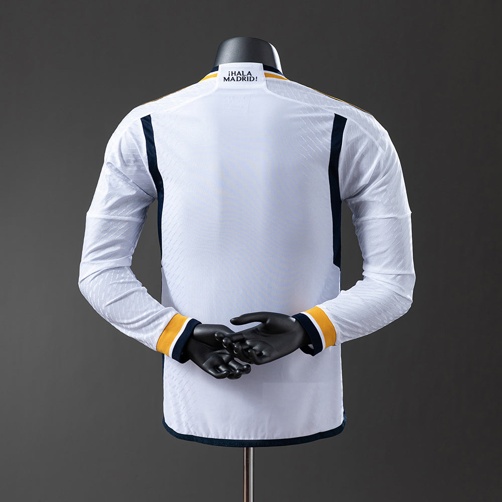 Real Madrid retro 2023/24 Home Manga Larga