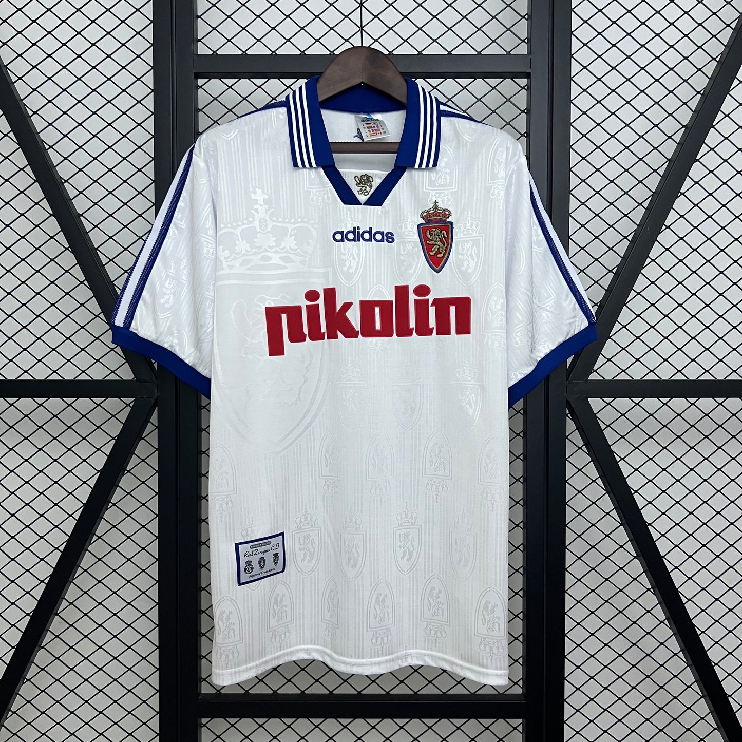 Real Zaragoza retro 1997/98 Home