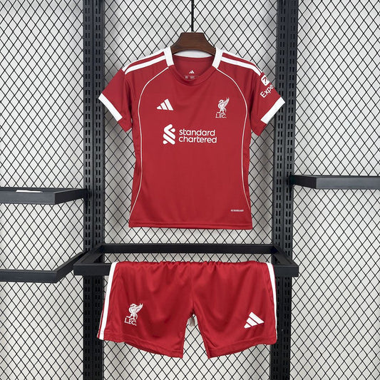 Liverpool 2025/26 Home Kids Version